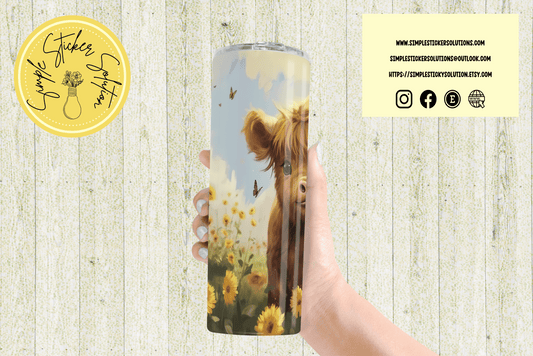 Beautiful Calf Design - 20oz Tumbler