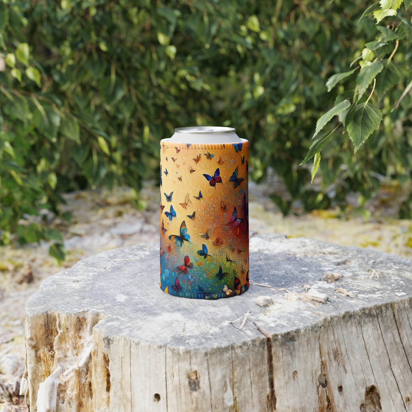 Amazing Butterfly Stubby Cooler