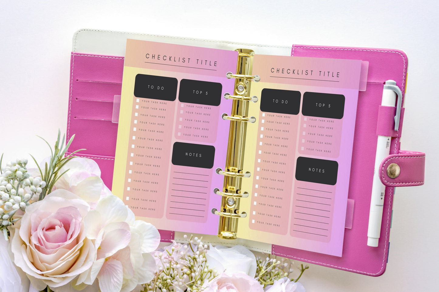 Digital To Do List Template