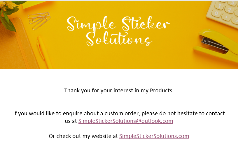 Custom Stickers