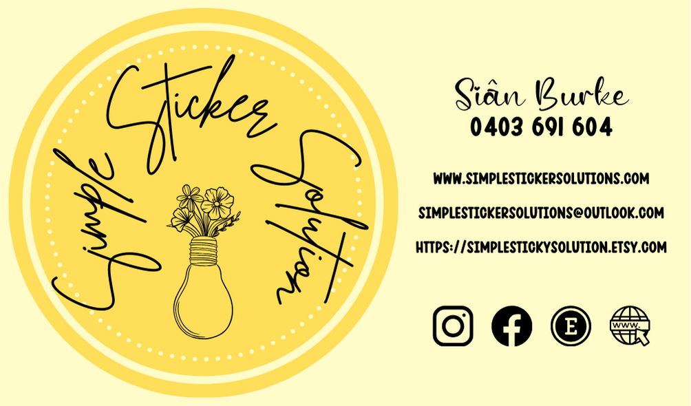 Eyebrows & Eyelashes Reminder Stickers