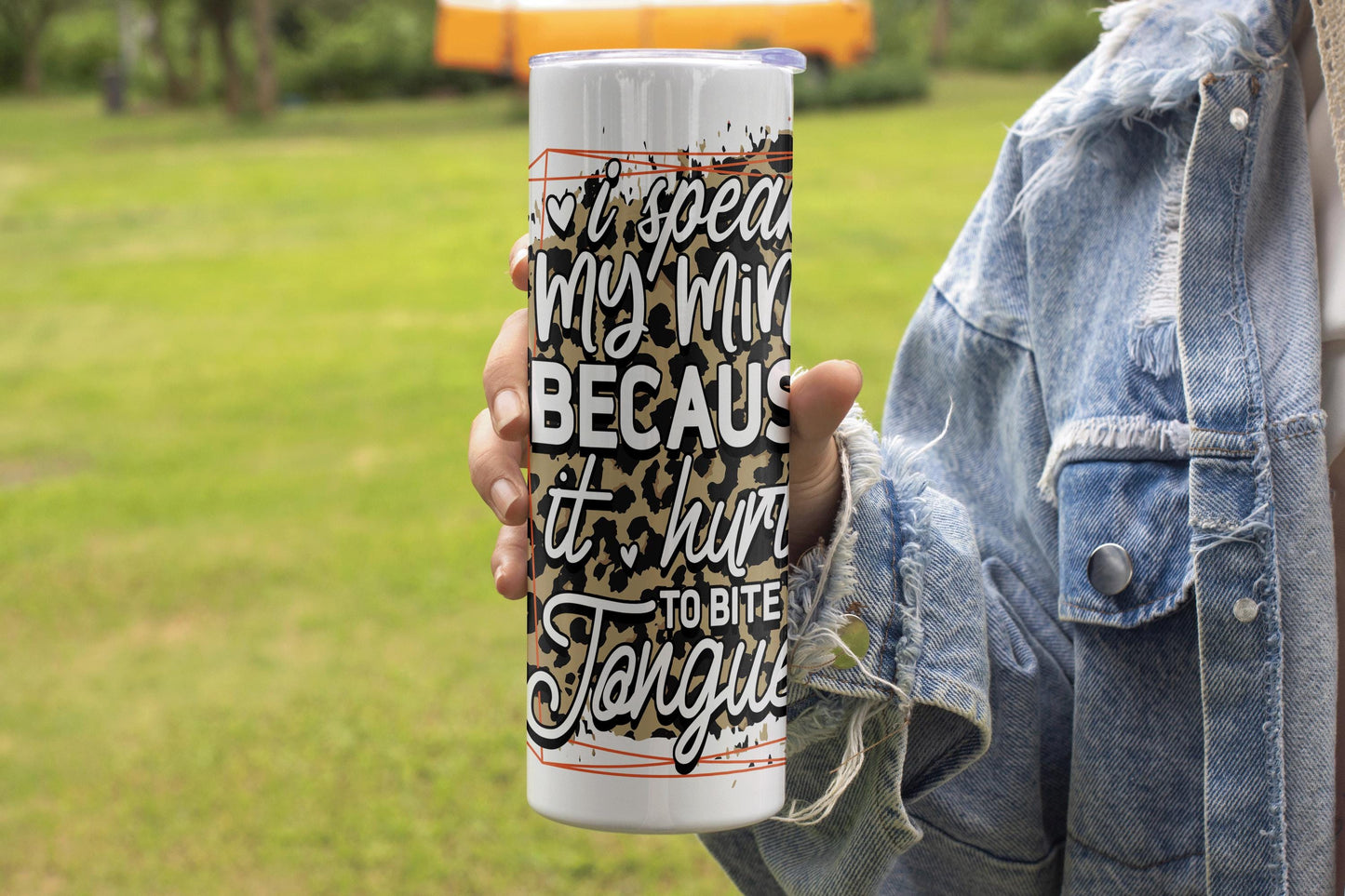 I Speak My Mind - Sarcastic Quote Design - 20oz Tumbler