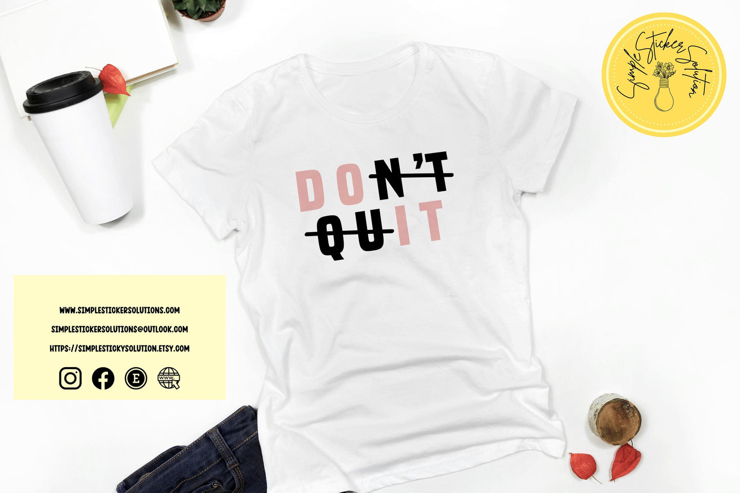 Don't Quit, Do It Short Sleeve T-Shirt