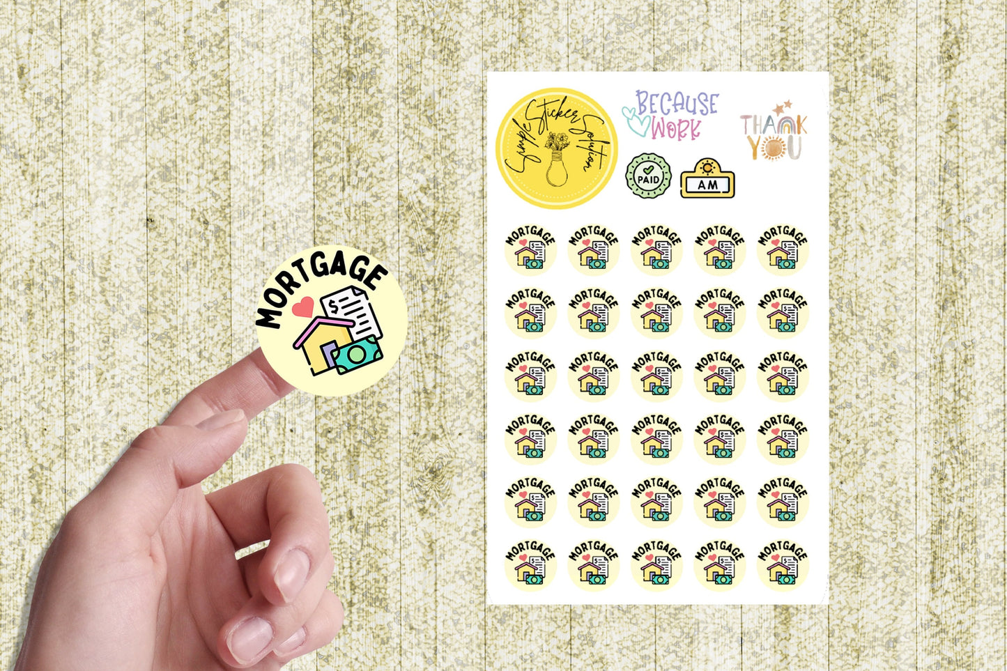 Mortgage Stickers