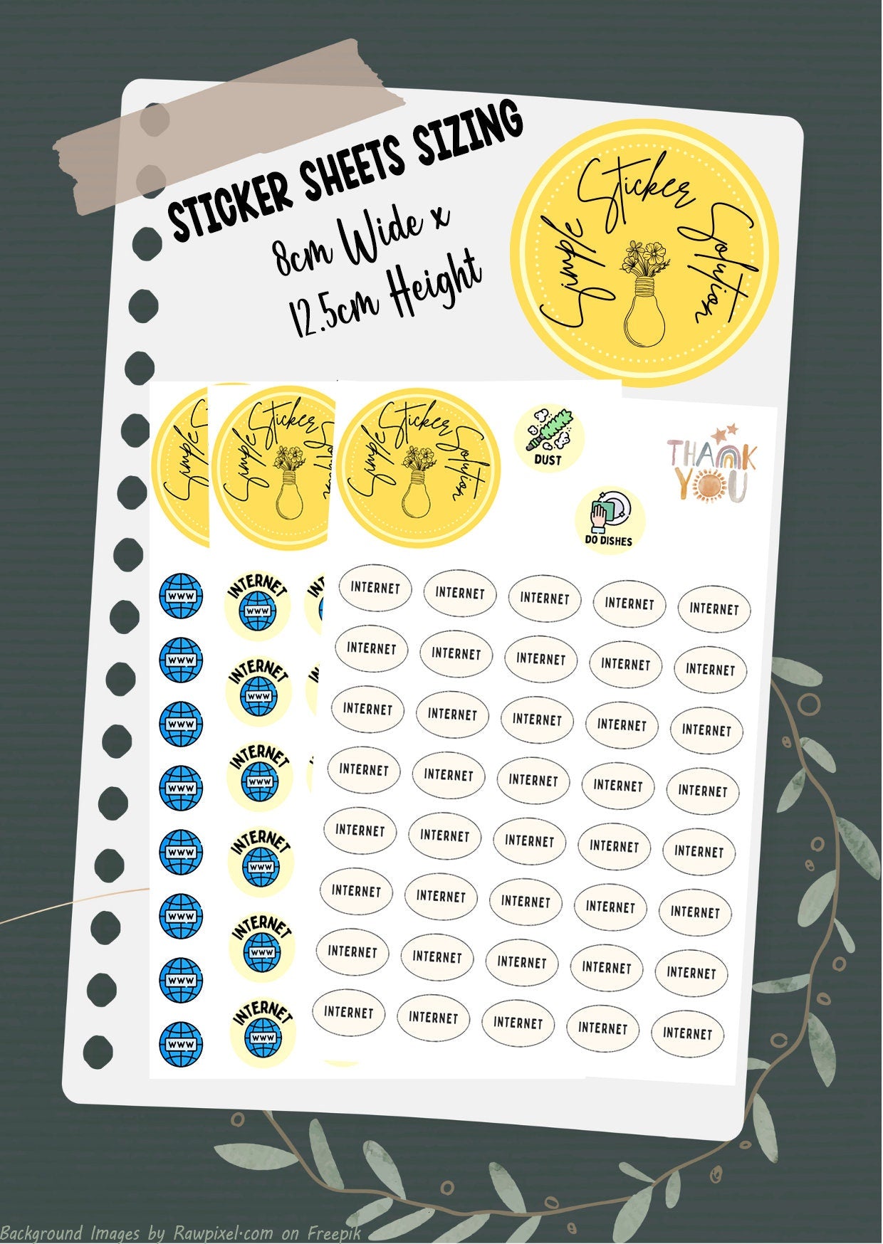 Internet Bill Stickers, Finances, Never Miss a Bill, Diary Stickers, Planner Sticker Sheet, Calendar Sticker, Organiser Stickers