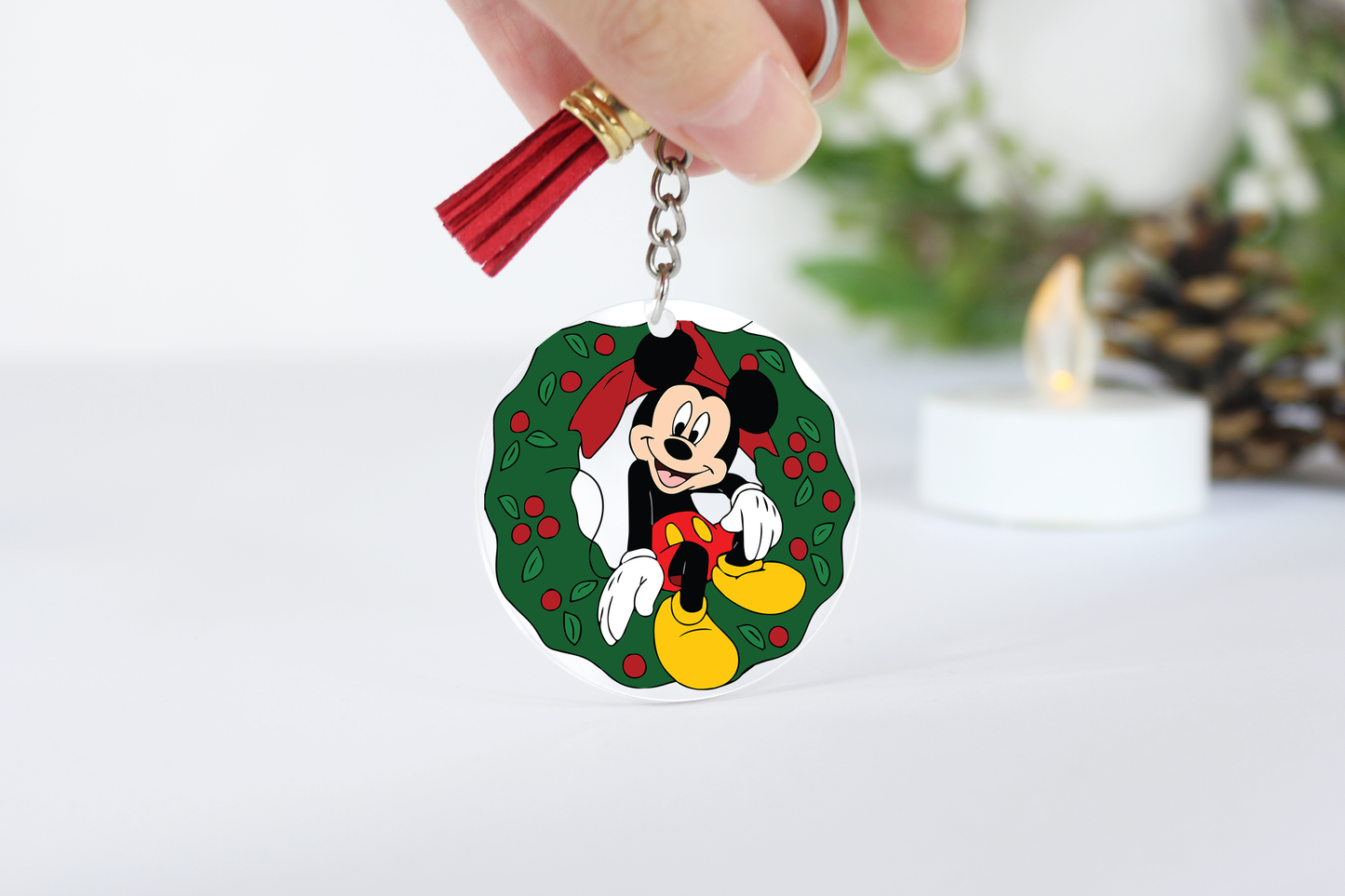Christmas Acrylic Keyrings