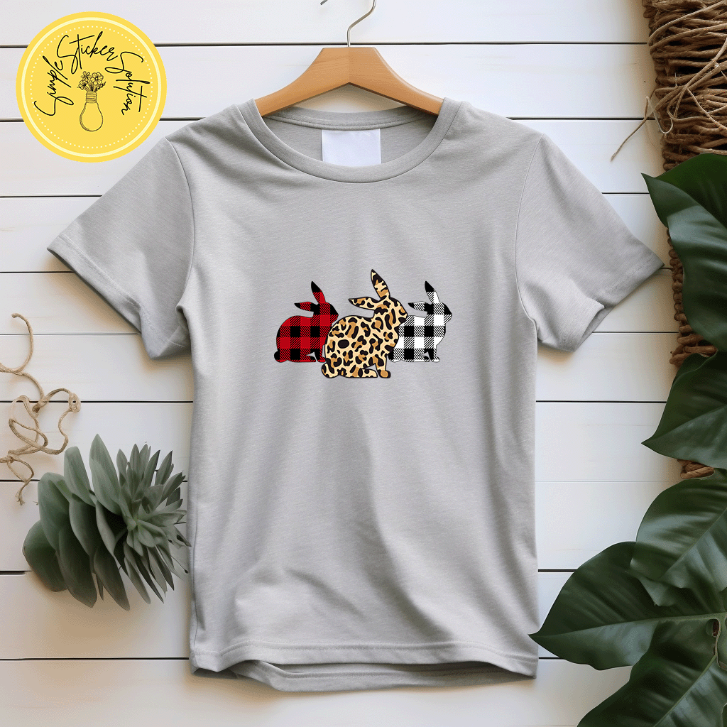 Easter Bunnies Short Sleeve T-Shirt