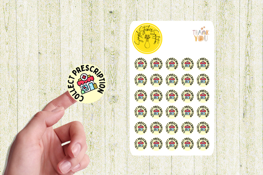 Collect Prescription Stickers