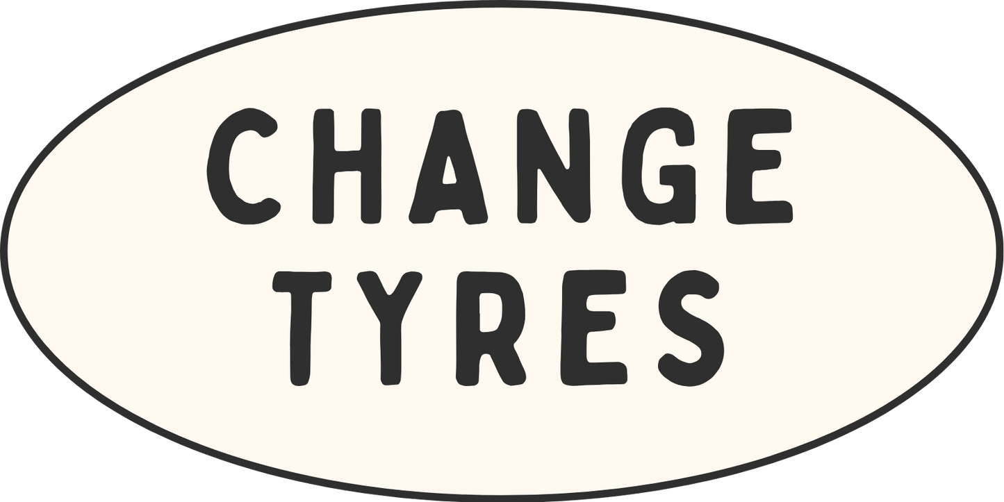 Change Vehicle Tyres Planner Stickers