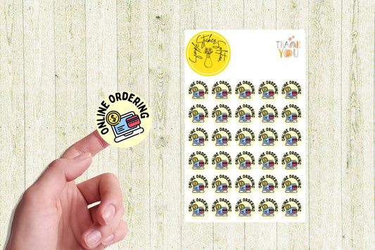 Order Shopping Online Stickers, Weekly/Fortnightly/Monthly Chores, Diary Stickers, Planner Sticker Sheet, Calendar Sticker