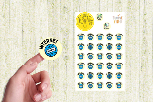 Internet Bill Planner Stickers: Finance Tracker, Reminder Stickers