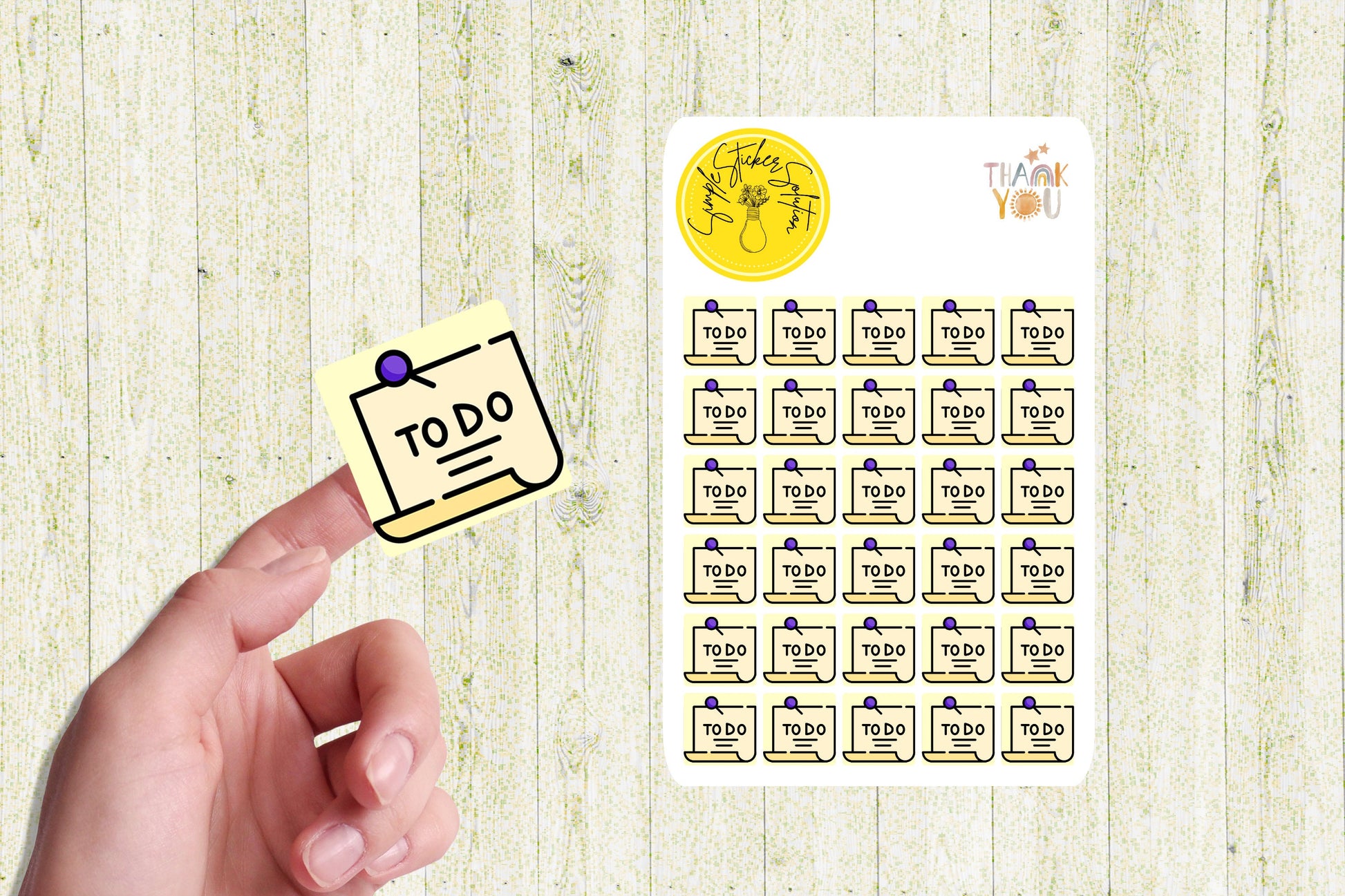 Work - To Do, Checklist, Diary Stickers, Planner Sticker Sheet, Planner, Calendar Sticker