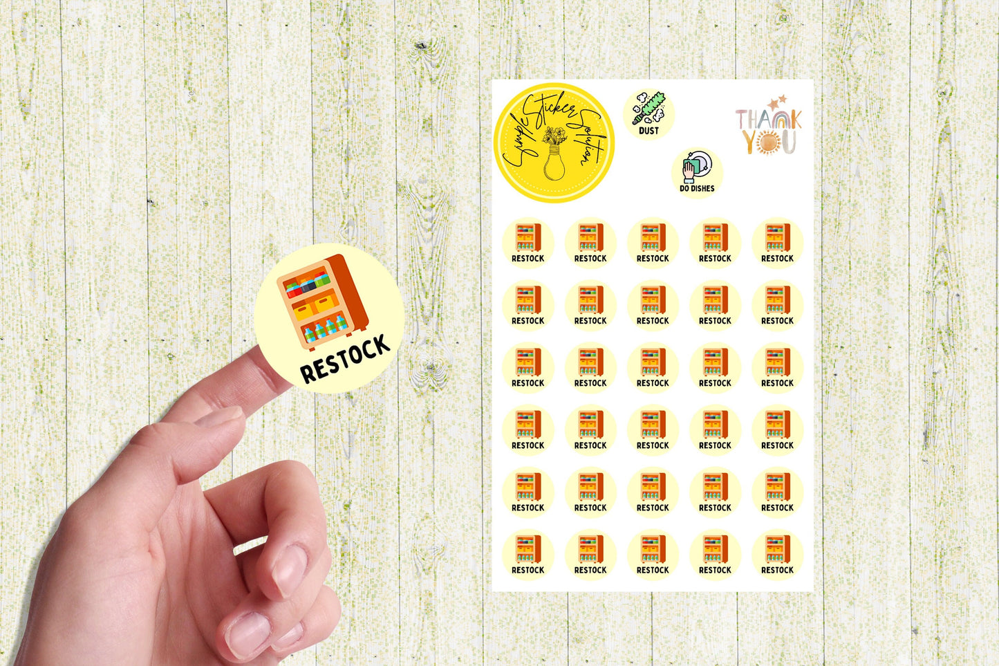 General Restock Stickers