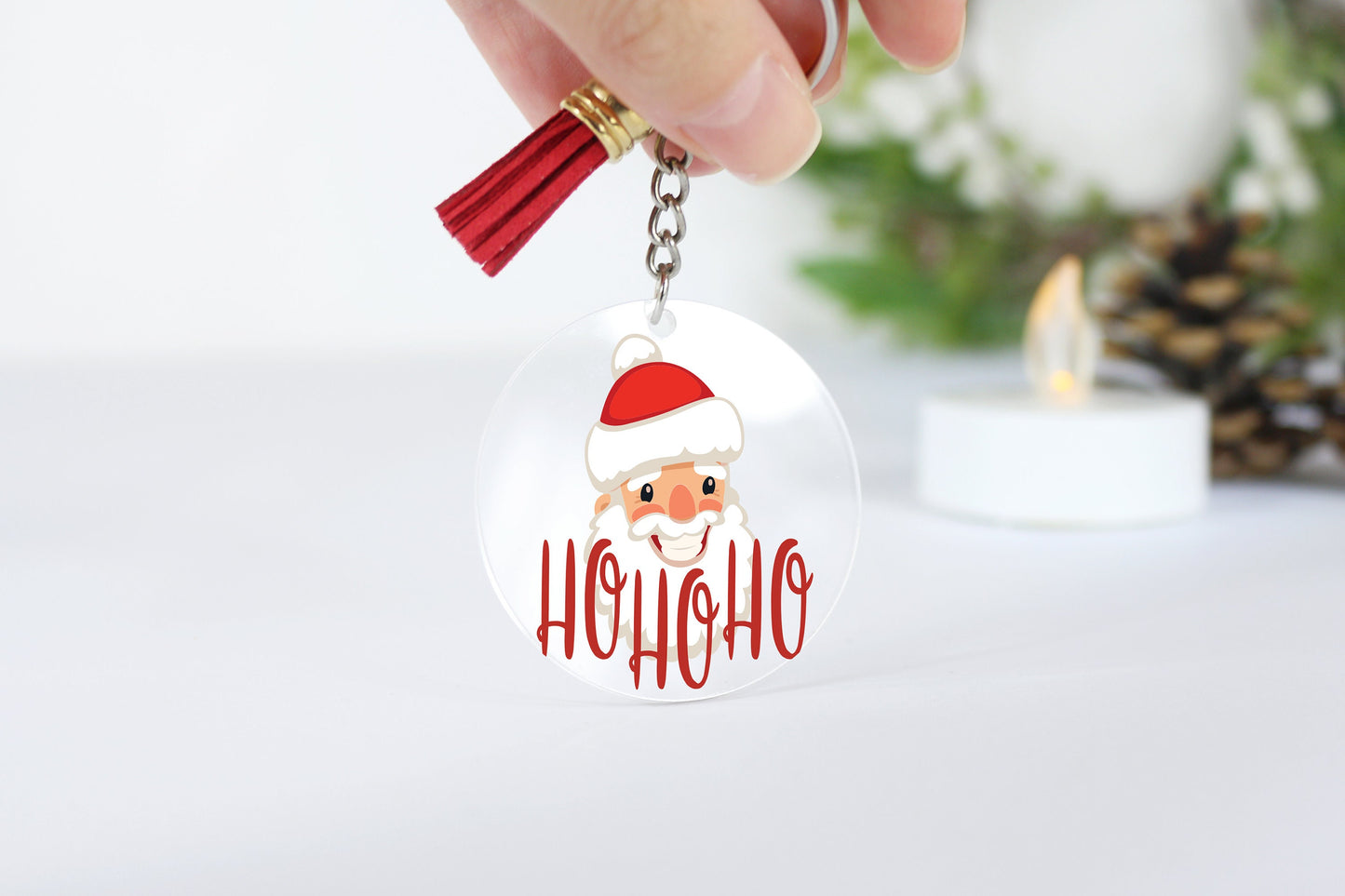 Christmas Acrylic Keyrings