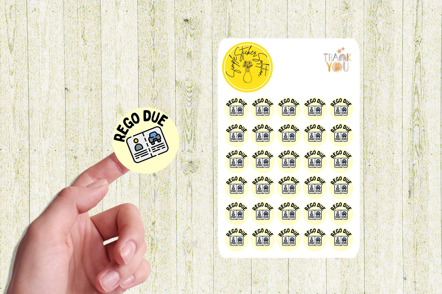 Vehicle Registration Stickers