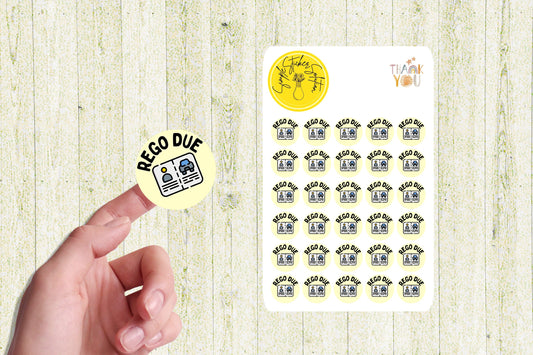 Vehicle Registration Stickers